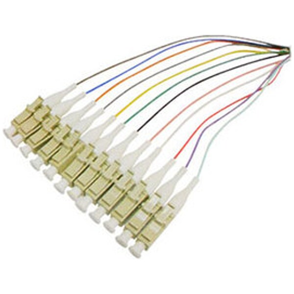Add-On This Is A 5M Splice 12-Strand Multicolored Riser-Rated Fiber Pigtail ADD-PT12-5MLC-OS1